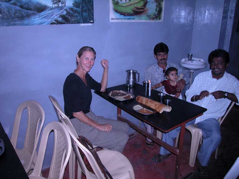 Karnataka: Elli indier och  Masala Dosa